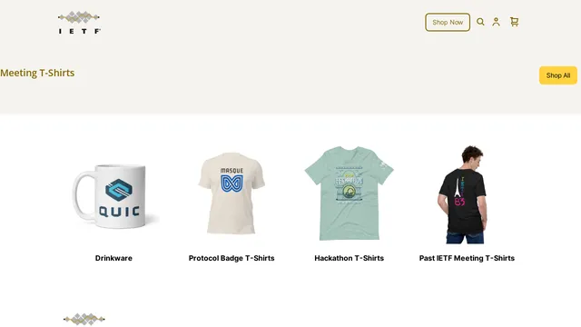 Screenshot of store.ietf.org on port 443