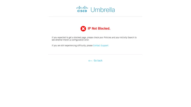 Screenshot of blockip.qq.opendns.com on port 8081