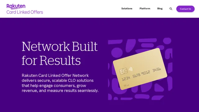 Screenshot of cardlinkedoffers.rakuten.com on port 443