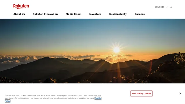 Screenshot of global.rakuten.com on port 443
