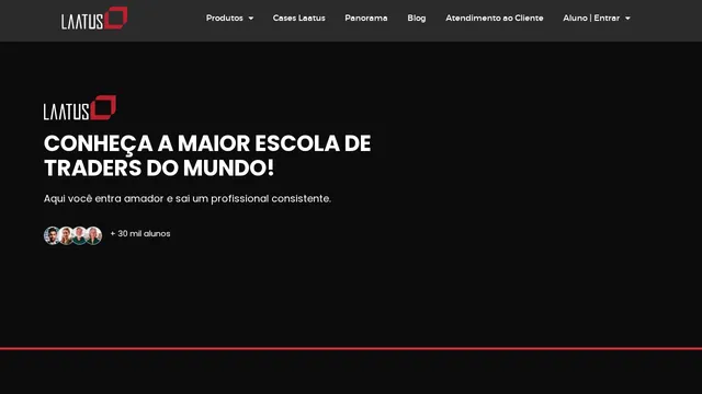 Screenshot of laatus.com.br on port 443