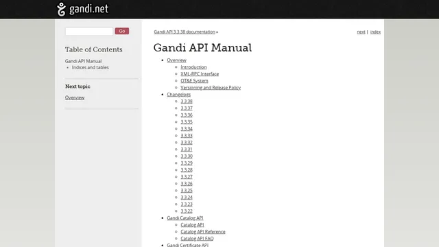 Screenshot of doc.rpc.gandi.net on port 443