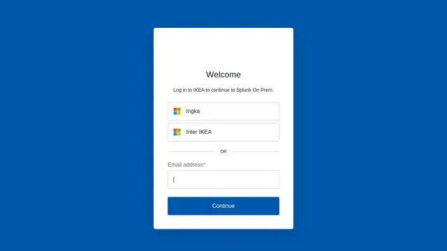 Screenshot of splunk.ikea.com on port 443