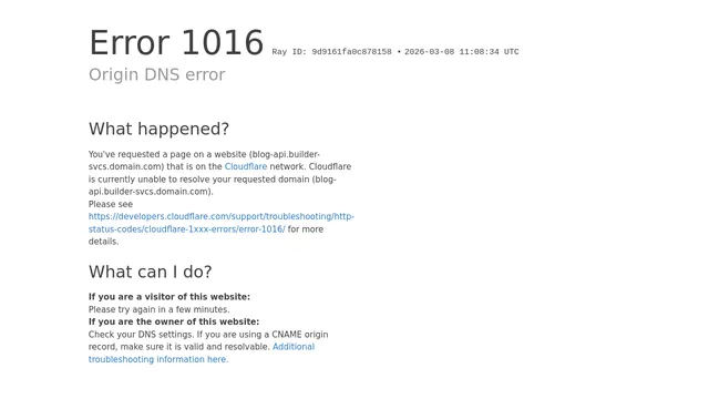 Screenshot of blog-api.builder-svcs.domain.com on port 443