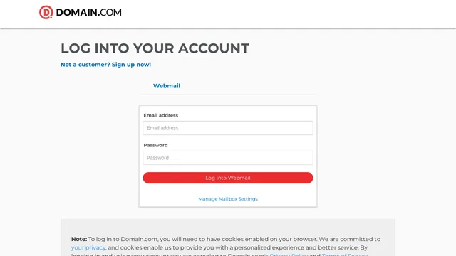 Screenshot of builders.domain.com on port 443