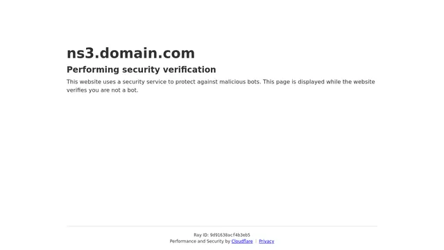 Screenshot of ns3.domain.com on port 443