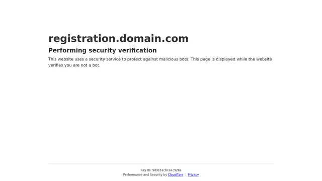 Screenshot of registration.domain.com on port 443