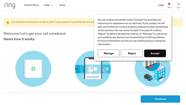 Screenshot of consult.ring.com on port 443