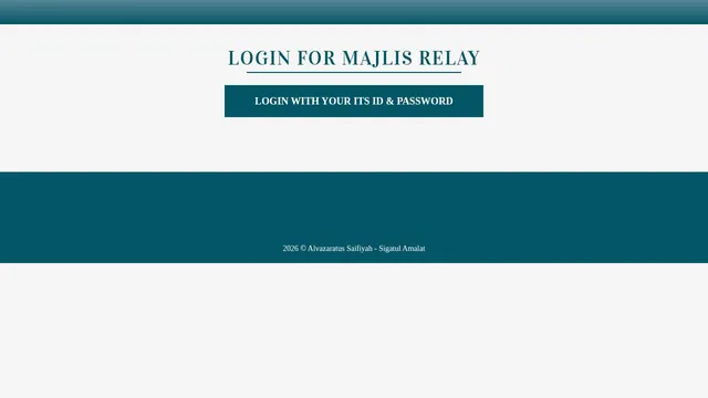 Screenshot of majlis.amalat.com on port 443