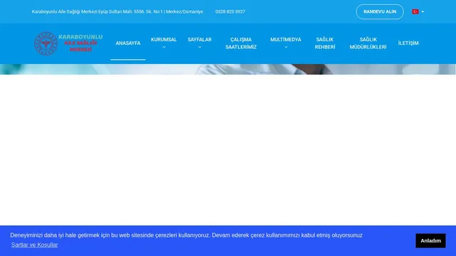 Screenshot of karaboyunluasm.gov.tr on port 443