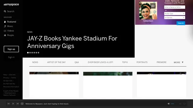 Screenshot of 2fwww.myspace.com on port 443