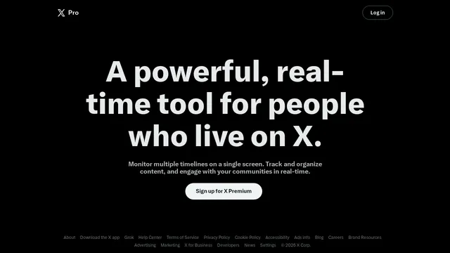 Screenshot of tdweb.twitter.com on port 443