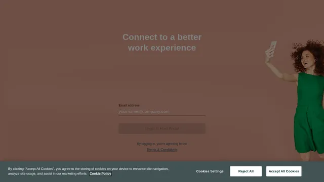 Screenshot of hostportal.cbrehost.com on port 443