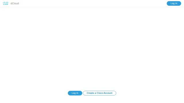 Screenshot of dcloud2-sjc.cisco.com on port 443