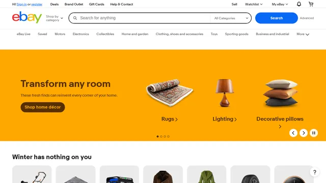 Screenshot of ebay.com on port 443