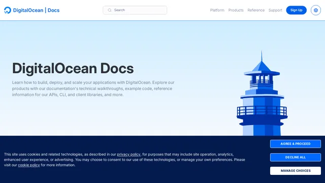 Screenshot of developers.digitalocean.com on port 443