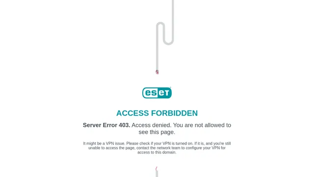 Screenshot of cms.eset.com on port 443