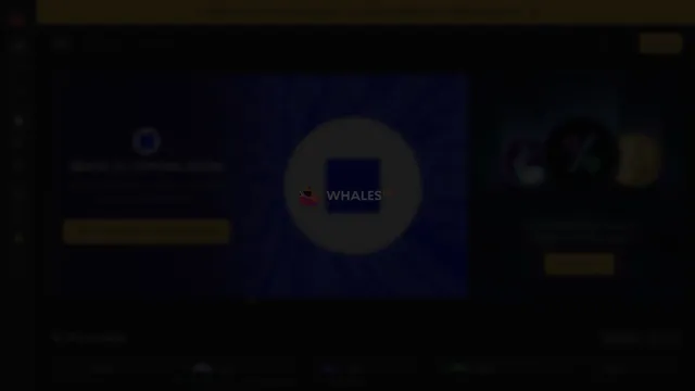 Screenshot of v1.whales.market on port 443