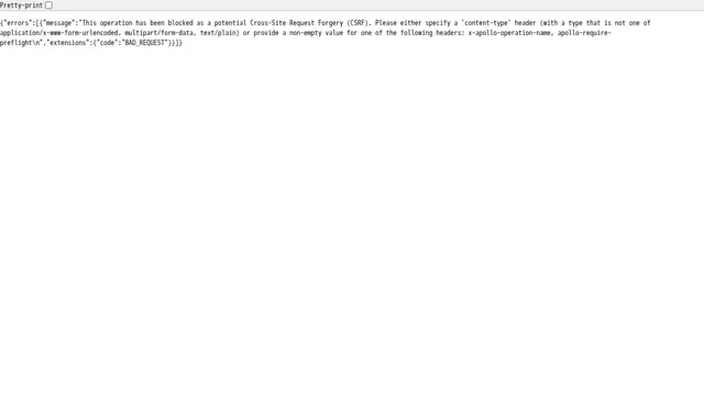 Screenshot of api.shofer.et on port 443