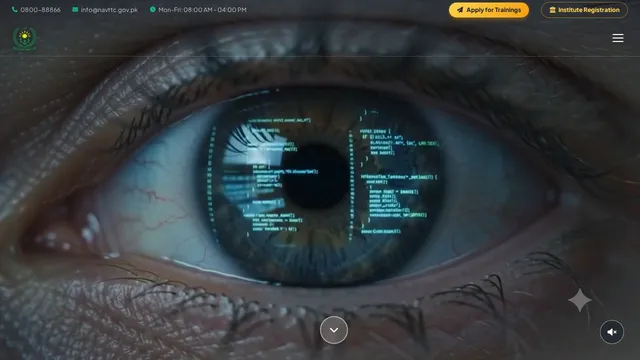 Screenshot of navttc.gov.pk on port 443