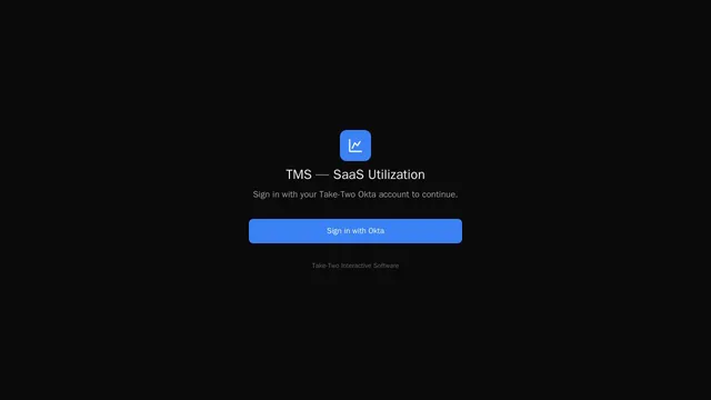 Screenshot of saas-reporting.tms.gametools.dev on port 443