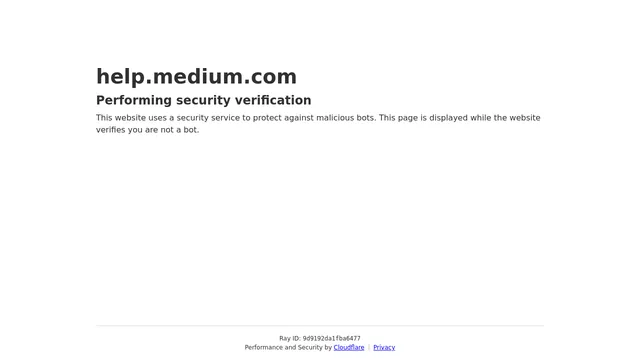 Screenshot of help.medium.com on port 443