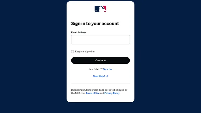 Screenshot of qa-ids.mlb.com on port 443