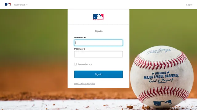 Screenshot of status-dev.mlb.com on port 443