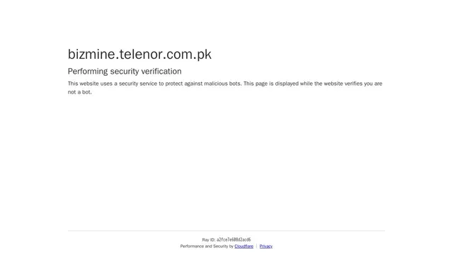 Screenshot of bizmine.telenor.com.pk on port 443