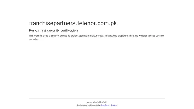 Screenshot of franchisepartners.telenor.com.pk on port 443