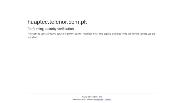 Screenshot of huaptec.telenor.com.pk on port 443